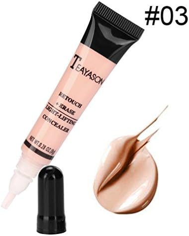 LTUI Palette Contour Kit Face Eye Concealer Liquid Foundation Base Cream Pro Makeup,Effectively Cover Dark Circles, (C)