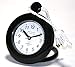 Water Resistant Black Bathroom Shower Rope Clock, Easy to Read Clock Face and Engineered with a Superior Quartz Movement