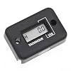 Beada Digitale Uur Meter Gauge LCD voor Benzine Motor Racing Motorfiets ATV Mower Sneeuwscooter 0.1/99999Hrs (Zwart)