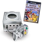 GameCube Platinum (Includes Super Smash Brothers Melee) c (Renewed)