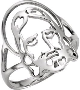 Face of Jesus Ring