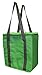 Earthwise Large INSULATED Grocery Bag Shopping Tote Cooler with ZIPPER Top Lid KEEPS FOOD HOT OR COLD (2 Pack)