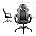 Smugdesk Office Chair, High Back Ergonomic Gaming Desk Chairs for Computer with Lumbar Support, Bonded Leather, Adjustable Swivel Comfortable Rolling Chair