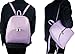 Nevenka Backpack Purse for Women Casual Shoulder Bag PU Leather Zipper Closure Adjustable Strap