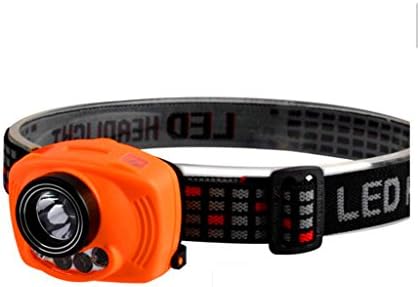 FlashWolves® LED Headlamp Flash Light IR Sensor Control Waterproof Elastic Stretchy Headband headlight sport light 2.4 Ounce 6 Lighting Modes (AAA Battery Not Included)