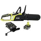 Ryobi P547 10 In. ONE+ 18-Volt Lithium+ Cordless Chainsaw Kit