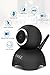 TOOGE WiFi Dog Pet Camera FHD Pet Monitor Indoor Home Cat Camera for Baby Elder Nanny with Night Vision 2-Way Audio Motion Detection (Black)