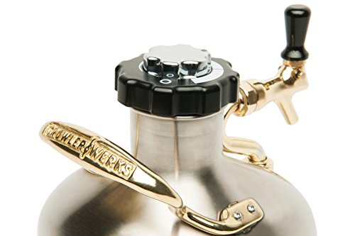 GrowlerWerks uKeg 128 oz Stainless Steel Growler - Image 3