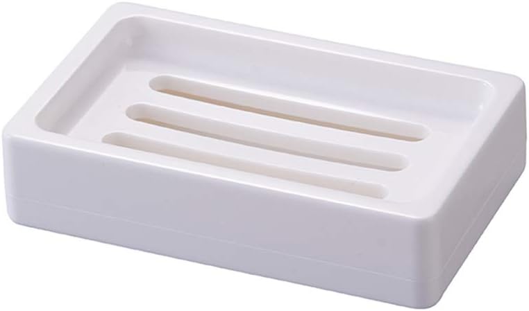 Bangxiu-home Jabonera Jabonera Caja de jabón para baño Contenedor de jabón de Doble Capa de