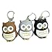 3x OWL LED Key Chain with Sound (pack of 3pcs)