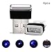 MOTONG 4pcs Package USB Car Interior Atmosphere Lamp - Universal Car Night Decoration Light with USB Charging for All Cars