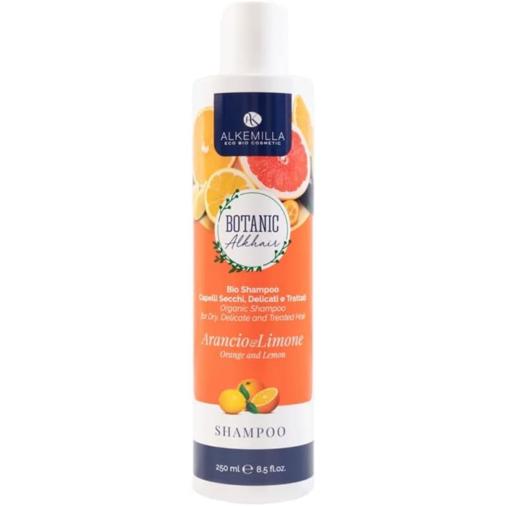 Alkemilla Orange and Lemon Organic Shampoo - 250 ml