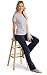 PajamaJeans Womens Stretch Jeans Bootcut - Jeans for Women, Indigo, L