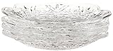 Godinger Crystal Dublin Canape Plates, Set of 4 (Kitchen)