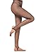 Florboom Womens High Waisted Fishnet Stirrup Tights Pantyhose Stockings Black