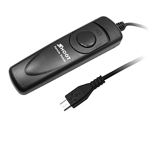 D & F RR-90 télécommande filaire Déclencheur commutateur de commande Cordon pour Fuji Fujifilm X-E2, X-T1, X-T10, X-A1, X-M1, haute - Image 2