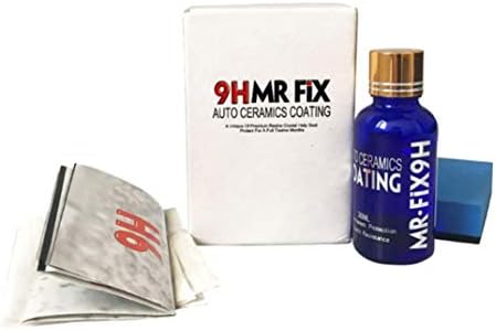Pumsun Car Ceramic Coating 9h Car Ceramic Coating Kit Anti-Scratch Car Polish Car High Gloss Ceramic Coat Auto Detailing Glass Coat Care Super Hydrophobic Glass Coating 30ml (Multicolor)
