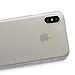 totallee iPhone X Case, Thinnest Cover Premium Fit Ultra Thin Light Slim Minimal Anti-Scratch Protective - for Apple iPhone X (2017) (Grey)