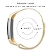 For Fitbit Alta HR and Alta Bands, Maledan Stainless Steel Milanese Loop Metal Replacement Accessories Bracelet Strap with Unique Magnet Lock for Fitbit Alta HR and Alta Large Small