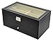 Holding 12 Glasses or Watches, Sunglasses Case Glasses Eyewear Box Accessories Organizer