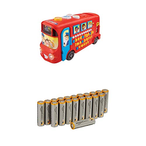 vtech 150003 playtime bus educational playset