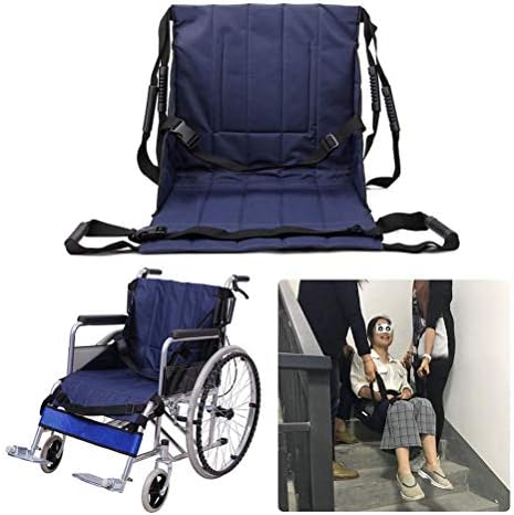 ZHANGZHIYUA Patient Lift Stair Slide Board Transfer Emergency Evacuation Chair Wheelchair Belt Safety Full Body Medical Lifting Sling Transferring Disc
