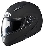 HJC CL-MAXBT II Bluetooth Modular Motorcycle Helmet (Matte Black, Medium)