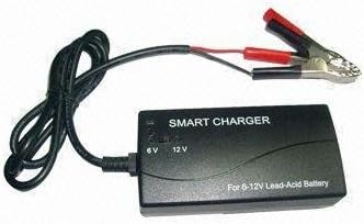 Amazon Com 3 Stage Lead Acid Battery Smart Charger For 6v And 12v Batteries Automotive