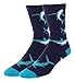 Zmart 3 Pack Men's Colorful Fun Animal Funny Shark Novelty Crew Socks Size 8-13 Gift Box