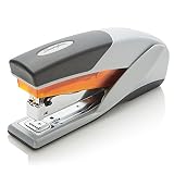 Swingline Stapler, Optima 25, Full Size Desktop Stapler, 25 Sheet Capacity, Reduced Effort, Orange/Gray (66402A)