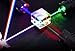 StayMax X-Cube RGB Prism Dispersion Prism for Physics and Decoration 1.33inX1.33inX1.33in(3.4x3.4x3.4cm)