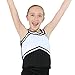 Danzcue Girls Sweetheart Cheerleaders Uniform Shell Top