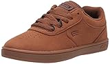 Etnies Kids Joslin Skate Shoe, Brown/Black/Gum, 2