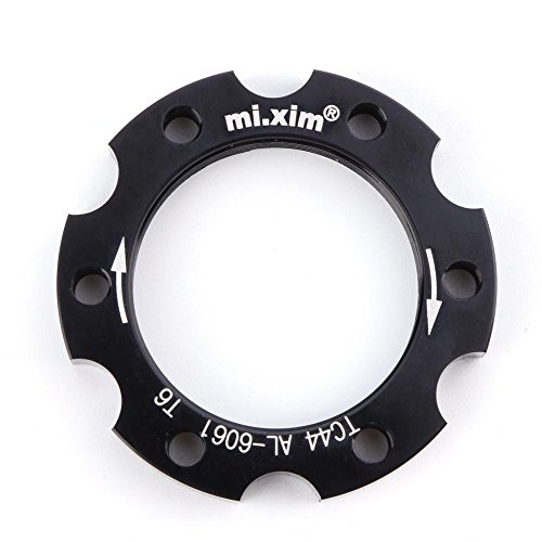 Domybest Bike Bicycle Freewheel Threaded Hubs Disk Disc Brake Rotor Flange Adapter