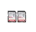 Sandisk Ultra 64GB 2‑pack SDXC UHS-I Class 10 Memory Card primary