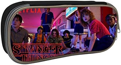Big Capacity S-tranger T-hings Novelty Game Pencil Pouch Cosmetic Bags Pen Case Students Stationery for School Home Office Supplies