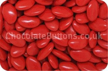 Italian Chocolate Dragees Red (150g bag)