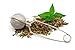 HIC Kitchen Snap Ball Tea Infuser, 18/8 Stainless Steel, For Loose Leaf Tea and Mulling Spices