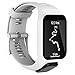 TUSITA WristBand for TomTom Runner 2 3/Spark/Spark 3/Golfer 2/Adventurer, Replacement Silicone Band Strap Accessory (White)
