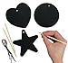 Fun Express Magic Color Scratch Ornaments Craft Kit (24 Piece) Toy