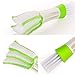 Lautechco Multifunctional Double Cleaning Brush Head Window Blind Duster Cleaner for Car Air Outlet Keyboard Air Condition