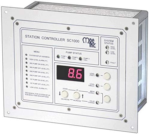 MPE Model SC2000 MPE Pump Station Duplex, Triplex or Quadraplex Controller