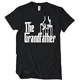 THE GRANDFATHER TSHIRT Funny Family Grandpa TEE Awesome Grand Father shirt I'm a