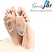 Greatjar feet Ball of Foot Cushions(Self Sticking & Re-Usable) Metatarsal Cushions Comport for Heels