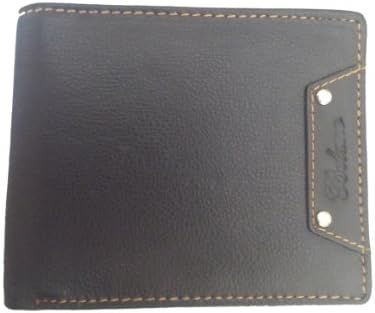 Belano Italian Collection Genuine Leather Wallet - Black - 786BL