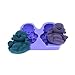 Allforhome Buddha Chocolate Molds Fondant Molds Silicone Chocolate Moulds Clay Molds For Cake Decoration