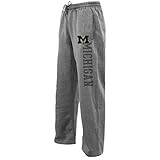 Michigan Wolverines Fleece Sweatpants Gray - L