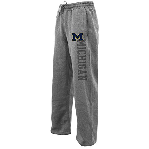 Michigan Wolverines Fleece Sweatpants Gray - M
