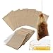 300PCS Tea Filter Bags, Disposable Paper Tea Bag with Drawstring Safe Strong Penetration Unbleached Paper for Loose Leaf Tea and Coffee（6x8CM）