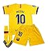 New Season Messi 10 Jersey Barcelona Away 2019/2020 Kids/Youth Jersey & Shorts & Socks